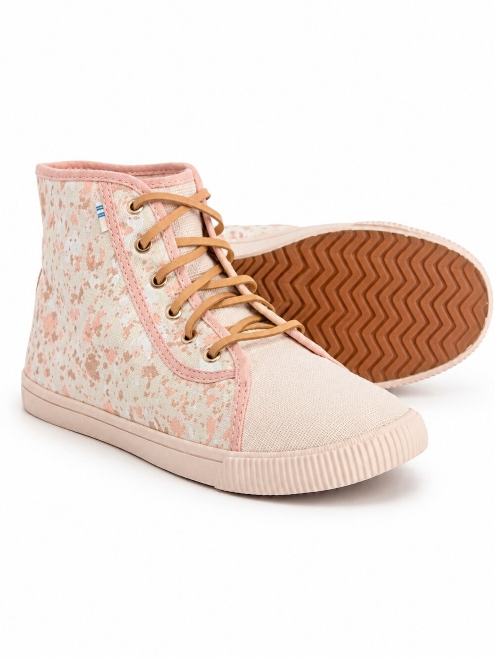 TOMS Camarillo Ortholite Floral High Top Sneakers